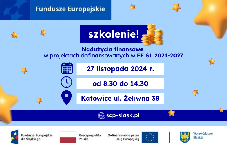 Nadużycia finansowe w projektach dofinansowanych w FE SL 2021-2027