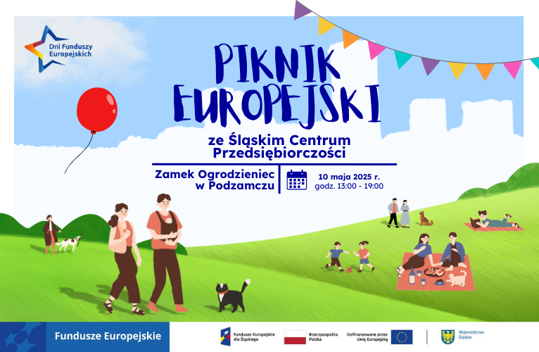 Piknik Europejski ze Śląskim Centrum Przedsiębiorczości – Dni Funduszy Europejskich 2025