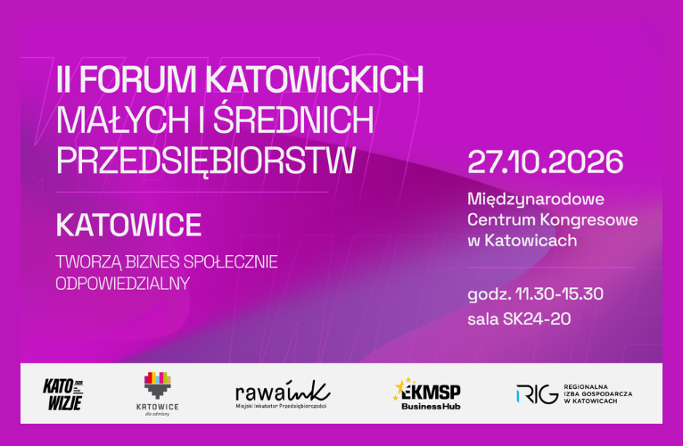 II FORUM KATOWICKICH MŚP „KATOWICE TWORZĄ BIZNES SPOŁECZNIE ODPOWIEDZIALNY”
